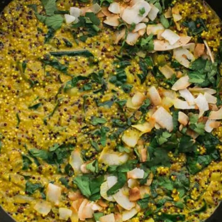 Coconut Quinoa and Kale