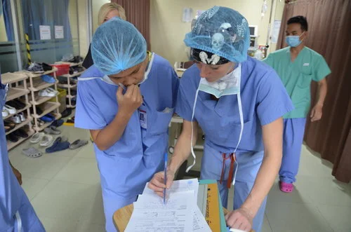 A tibial plateau fracture (knee fracture)