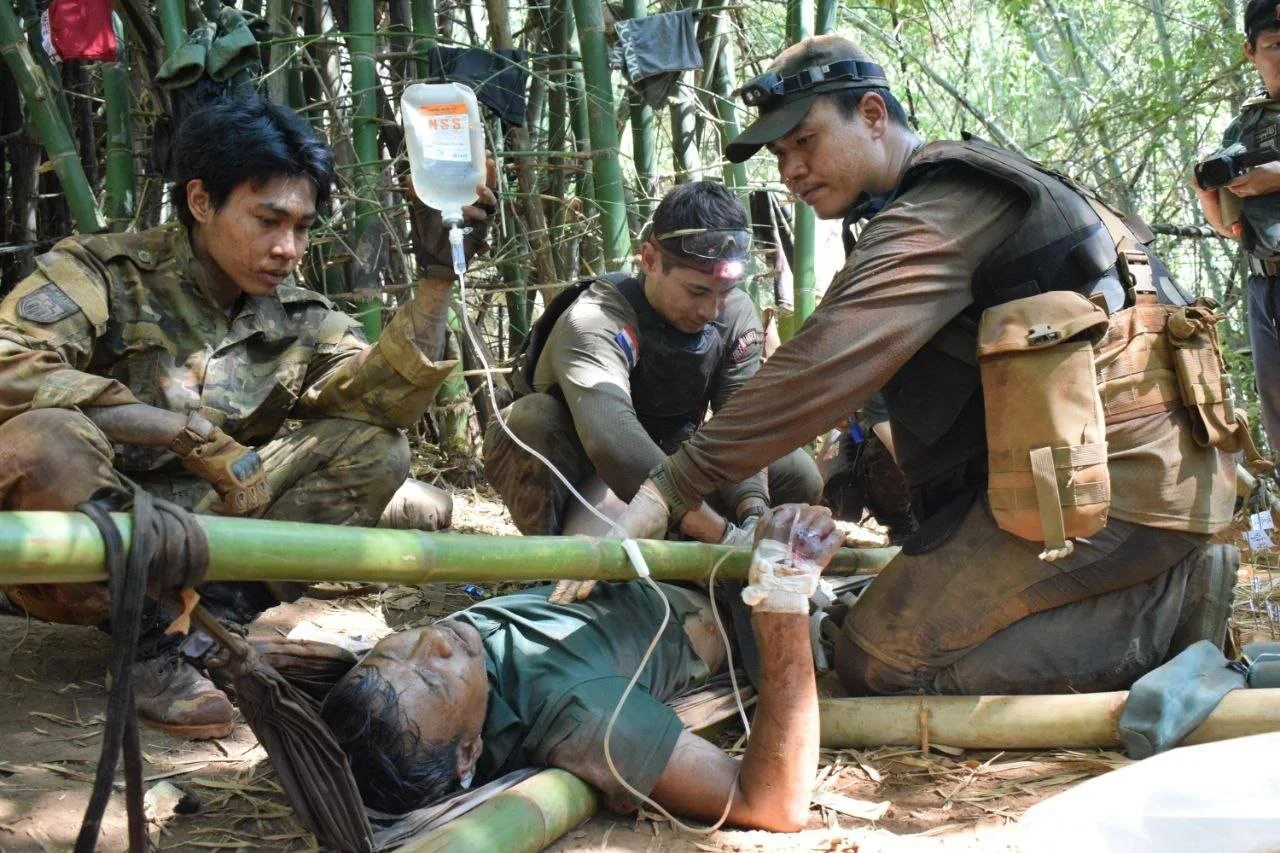   Hpapun CCP with Aung.  