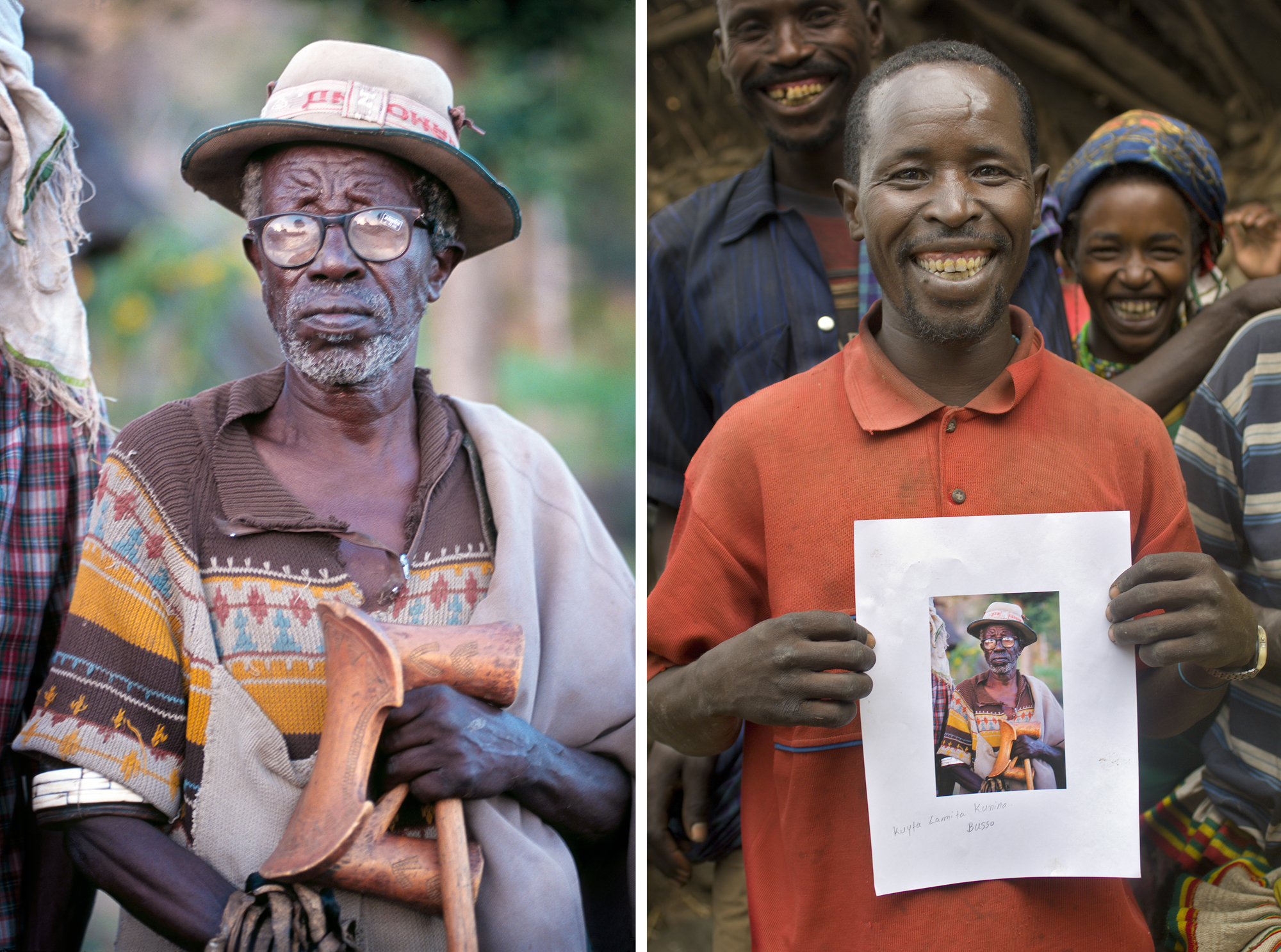 Son cried seeing photograph