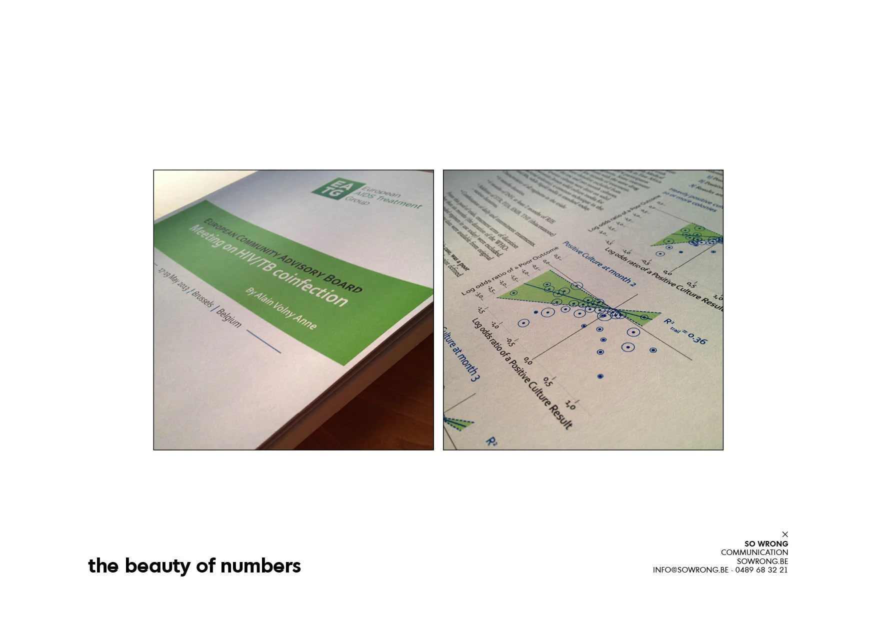 European Doctors for infectious diseases. Graphic design of the year report