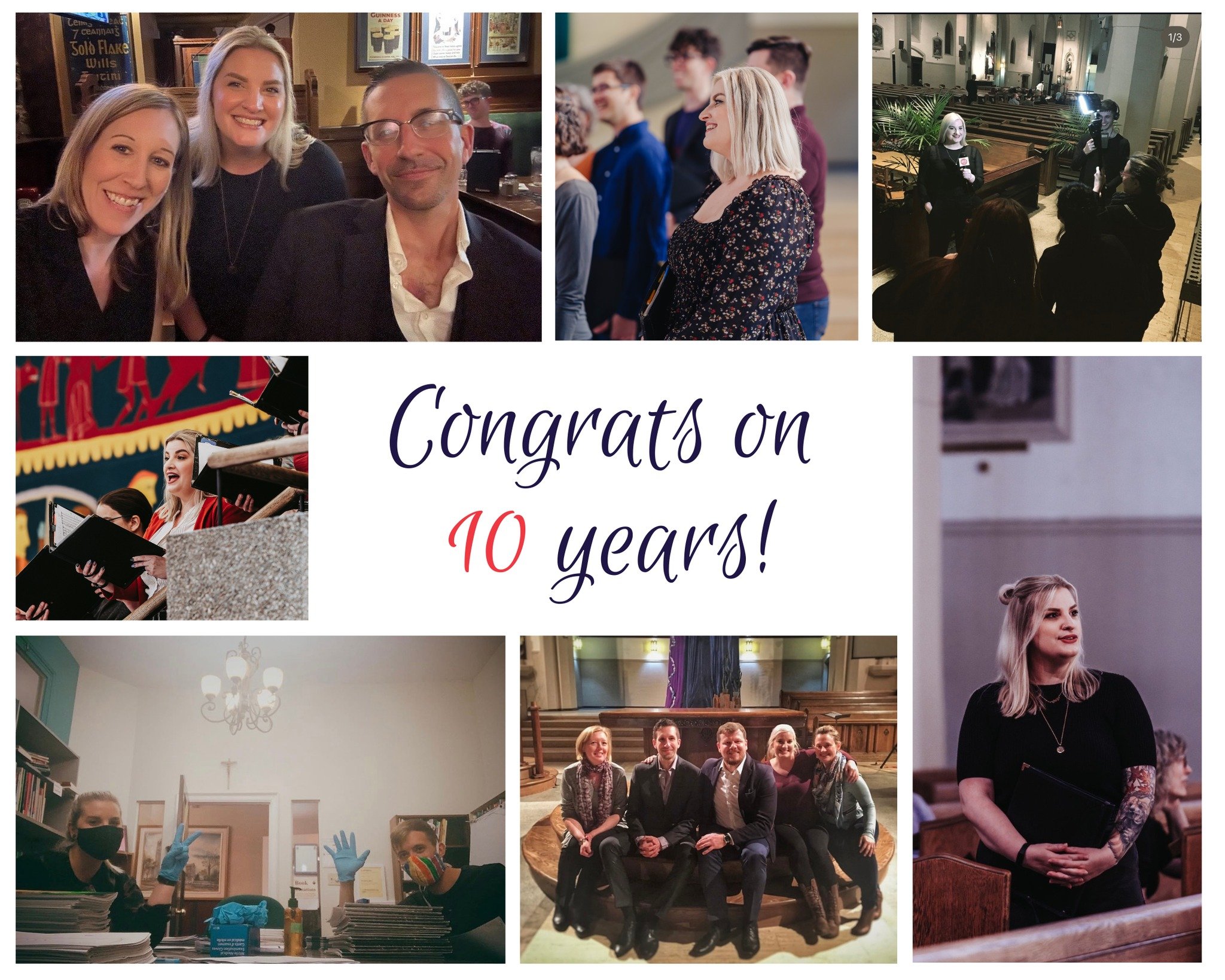 Choir member for 12 years, Choir Manager for 10 years! 🎉

We want to take a moment to recognize our Choir Manager extraordinaire, Amy @blondeinthechoir, who is wrapping up her 10th season managing CCC! Not only does she keep us organized and on trac