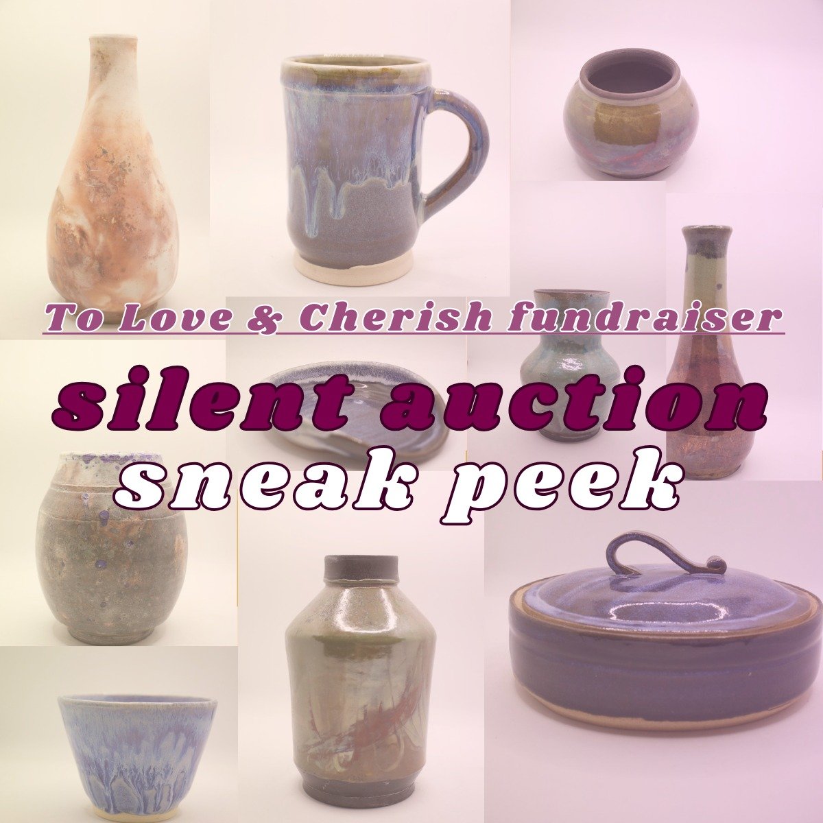 We have 27 locally curated pottery items for CCC's To Love &amp; Cherish silent auction by Ottawa's Kettlehole Pottery waiting to be snagged on February 14! ⚱🎶🥰 Here's a sneak peek of a few items to peruse! Ticket link in bio ⬆⬆⬆

#choir #silentauc