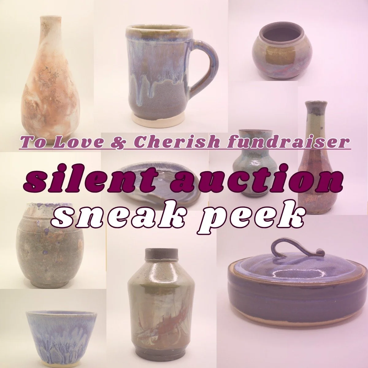 We have 27 locally curated pottery items for CCC's To Love &amp; Cherish silent auction by Ottawa's Kettlehole Pottery waiting to be snagged on February 14! ⚱🎶🥰 Here's a sneak peek of a few items to peruse! Ticket link in bio ⬆⬆⬆

#choir #silentauc