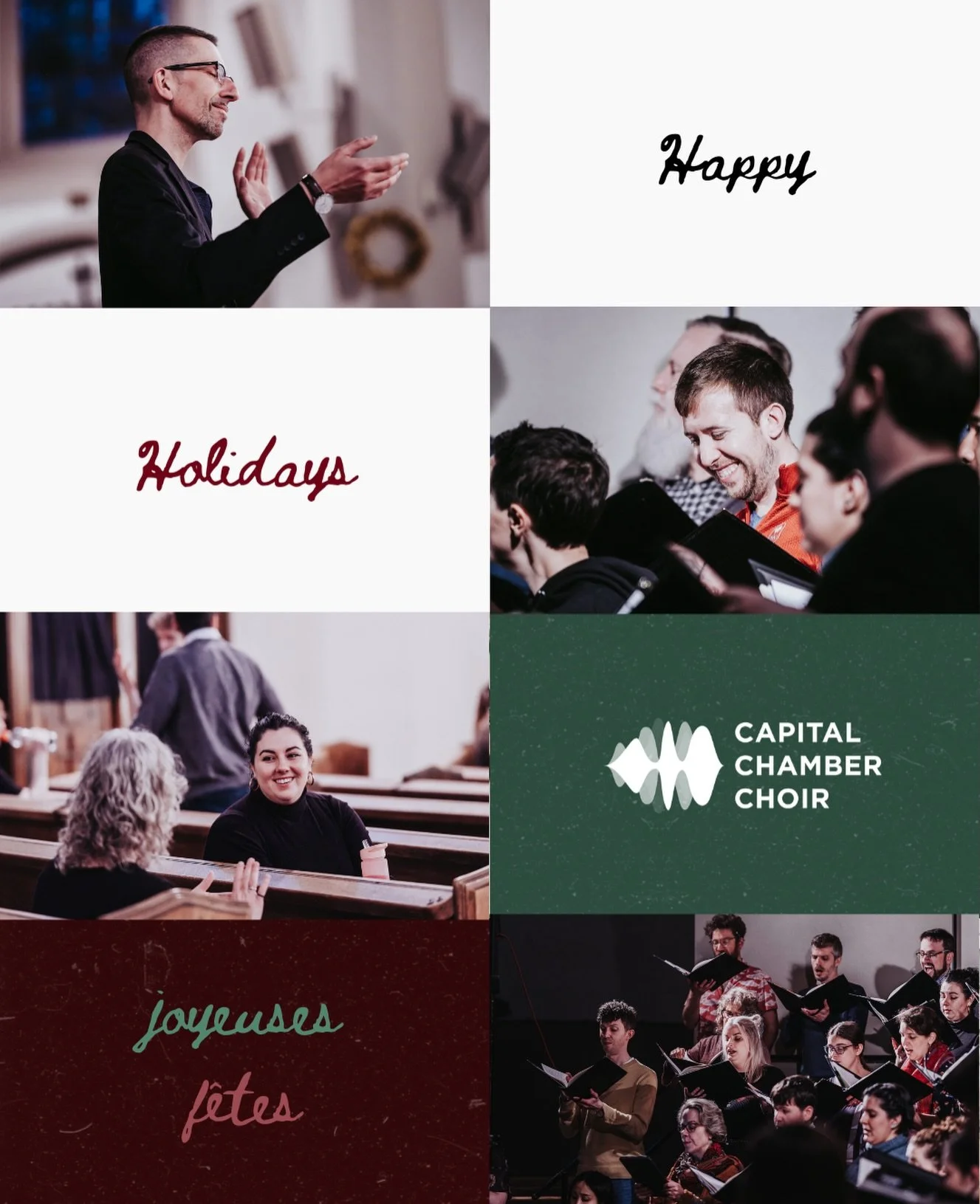 Happy Holidays from CCC to you! 🎶🎄

We wish you all a safe and restful break and can&rsquo;t wait to bring you more music in 2026! ✨

#merryandbright #happynewyear #choir #music