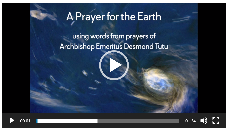 A prayer for the earth