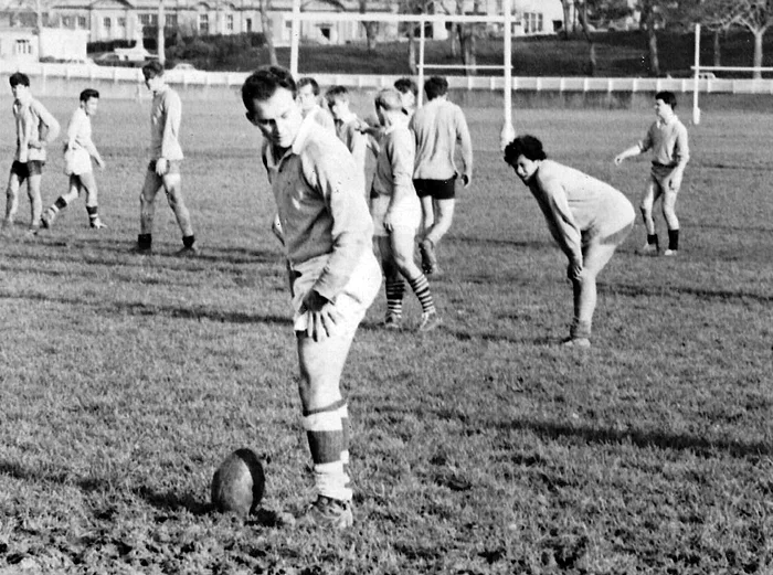 Kurt playing Rugby at Princeton