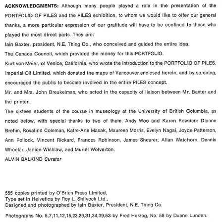 And this is the page of acknowledgments for contributors to the project.