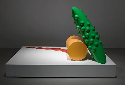 "Safer than Springtime" by sculptor Pat O'Neill, 1964.