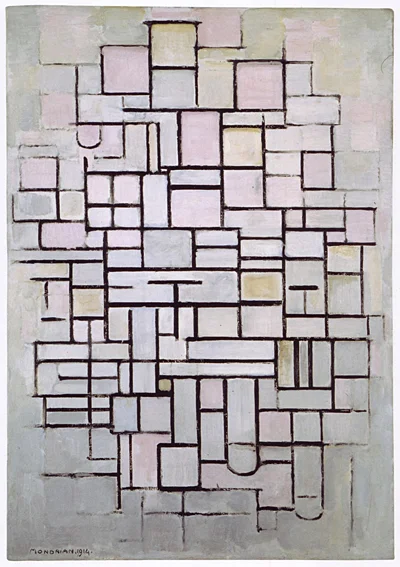 Piet Mondrian, Composition, 1914