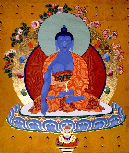 AKSOBYA Buddha holding a rDorje
