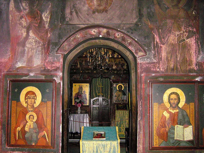 The Narthex or Porch of St. Marks in Venice, Italy
