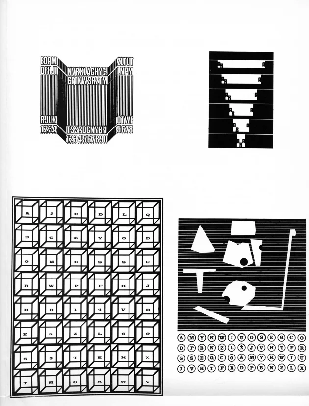 Morris' Letter Drawings , 1968