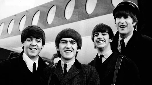 The Beatles in 1964 during their world tour