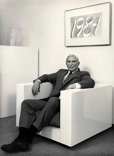 Henry Hopkins, Curator at SFMOMA, the San Francisco Museum of Modern Art, Circa 1984