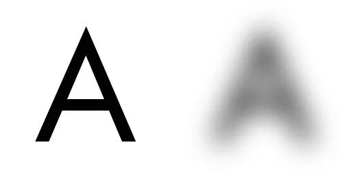 The image on the left was subjected to a Fourier transform, shown on the right.