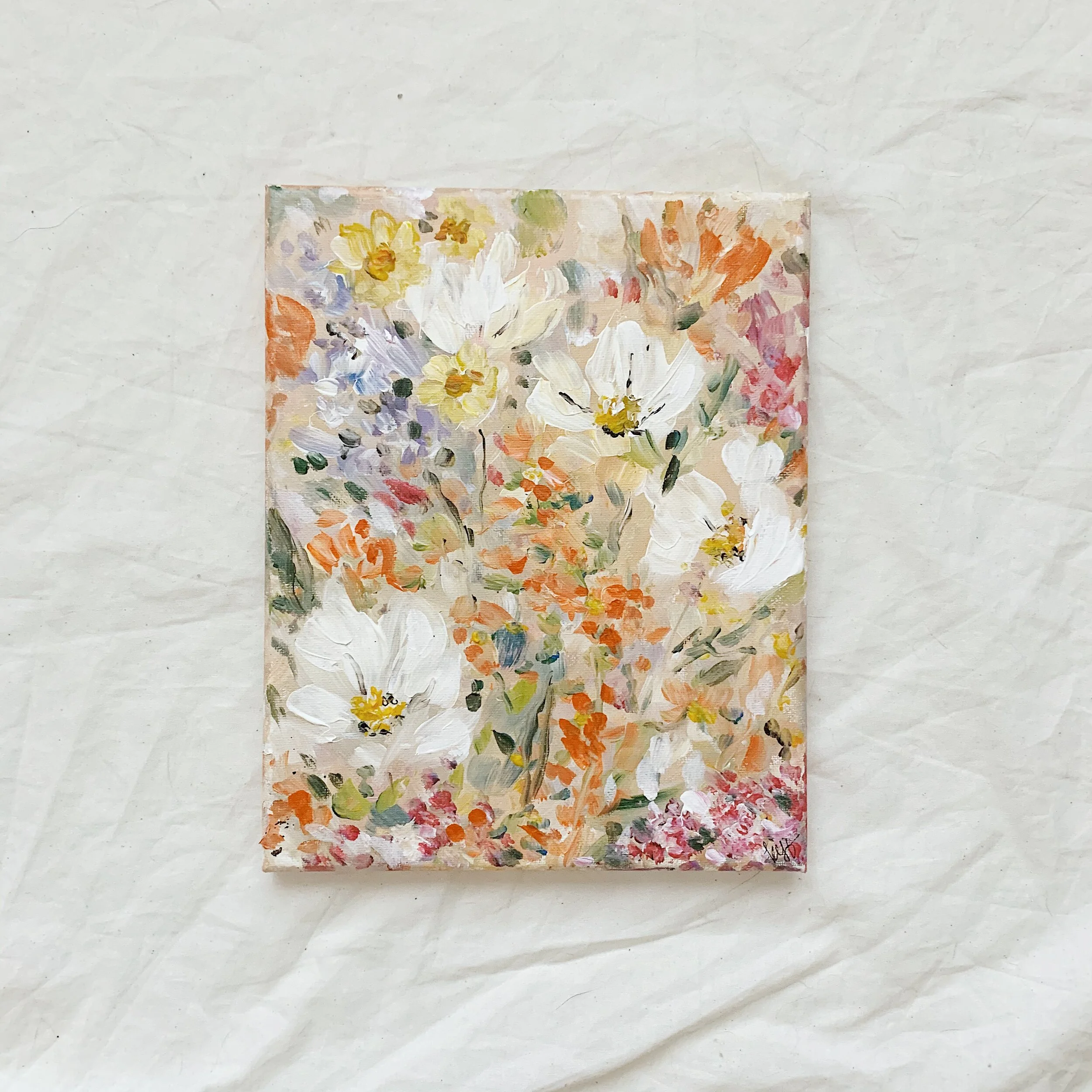 'On the Mountainside' - Canvas