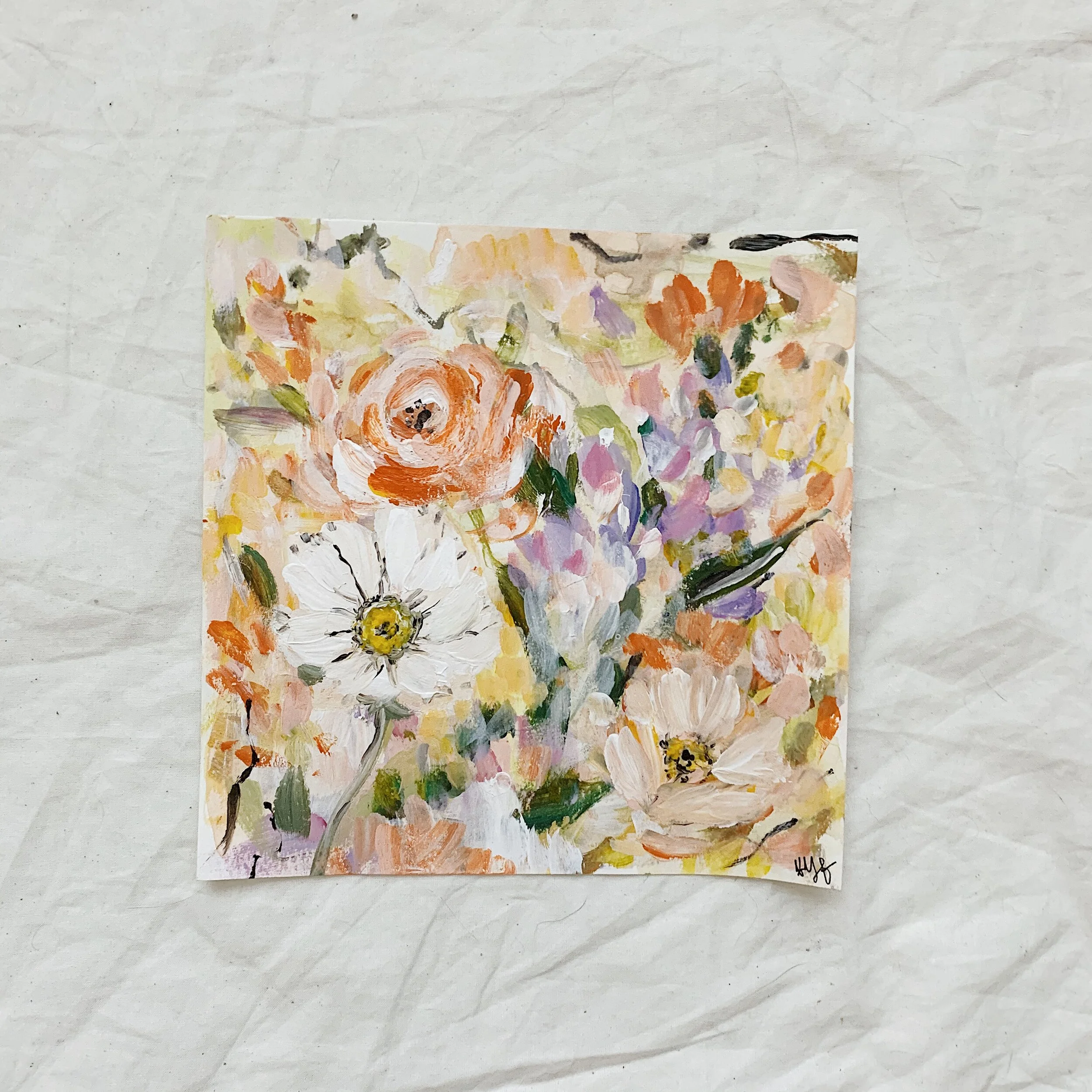 'Flowers Blooming in Quarantine #3' - Paper