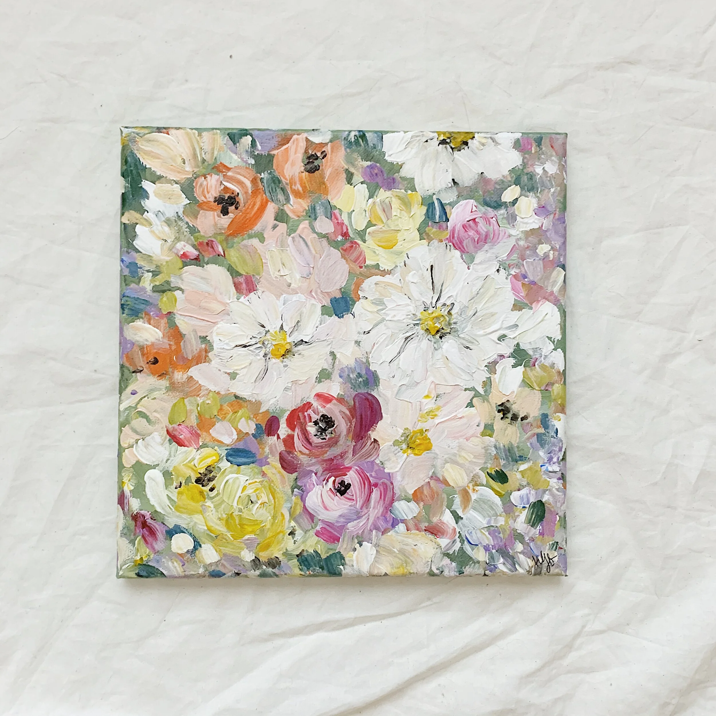 'Mom's Backyard' - Canvas