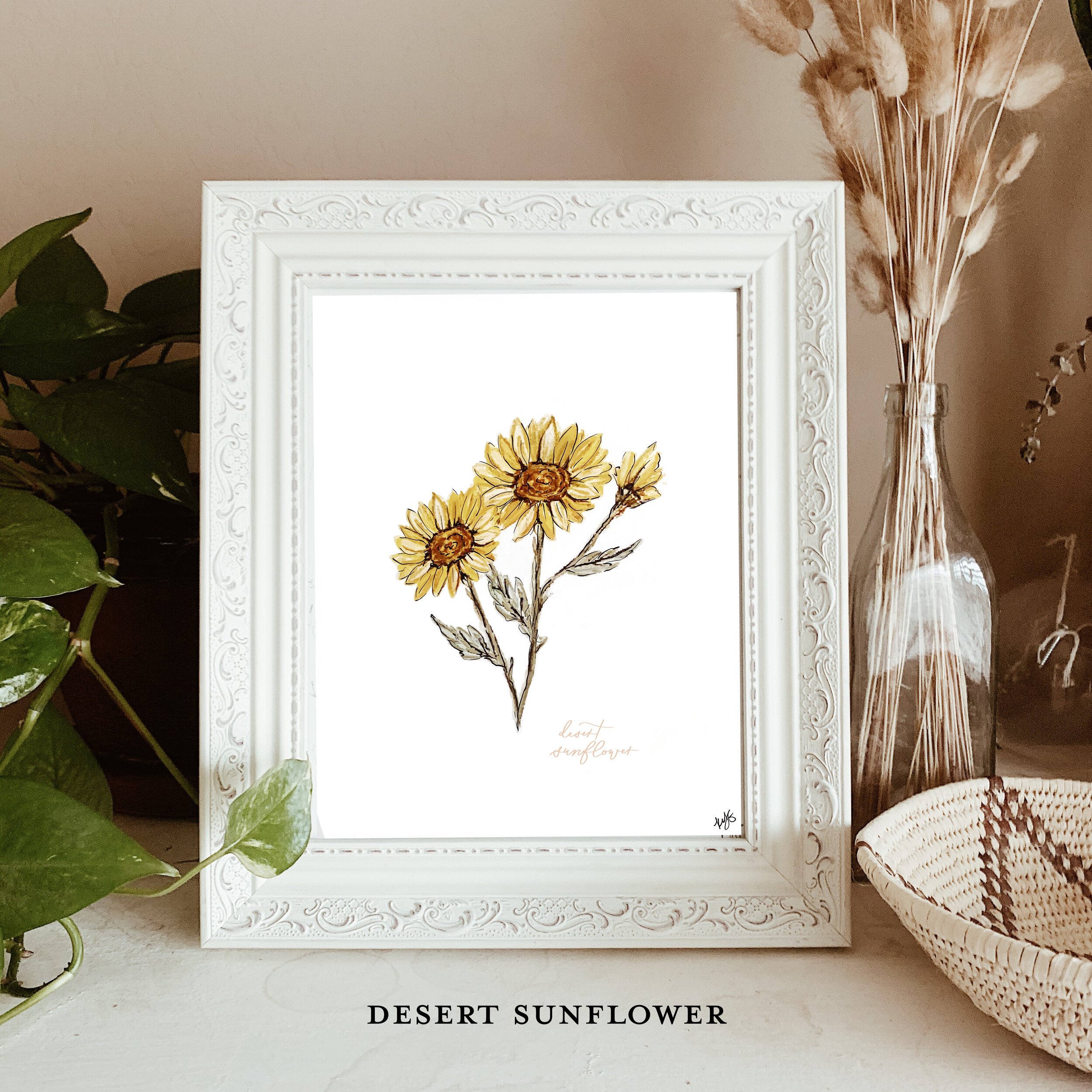 Little Wildflowers - BUILD YOUR OWN 8" x 10" Set on Fine Art Smooth Paper