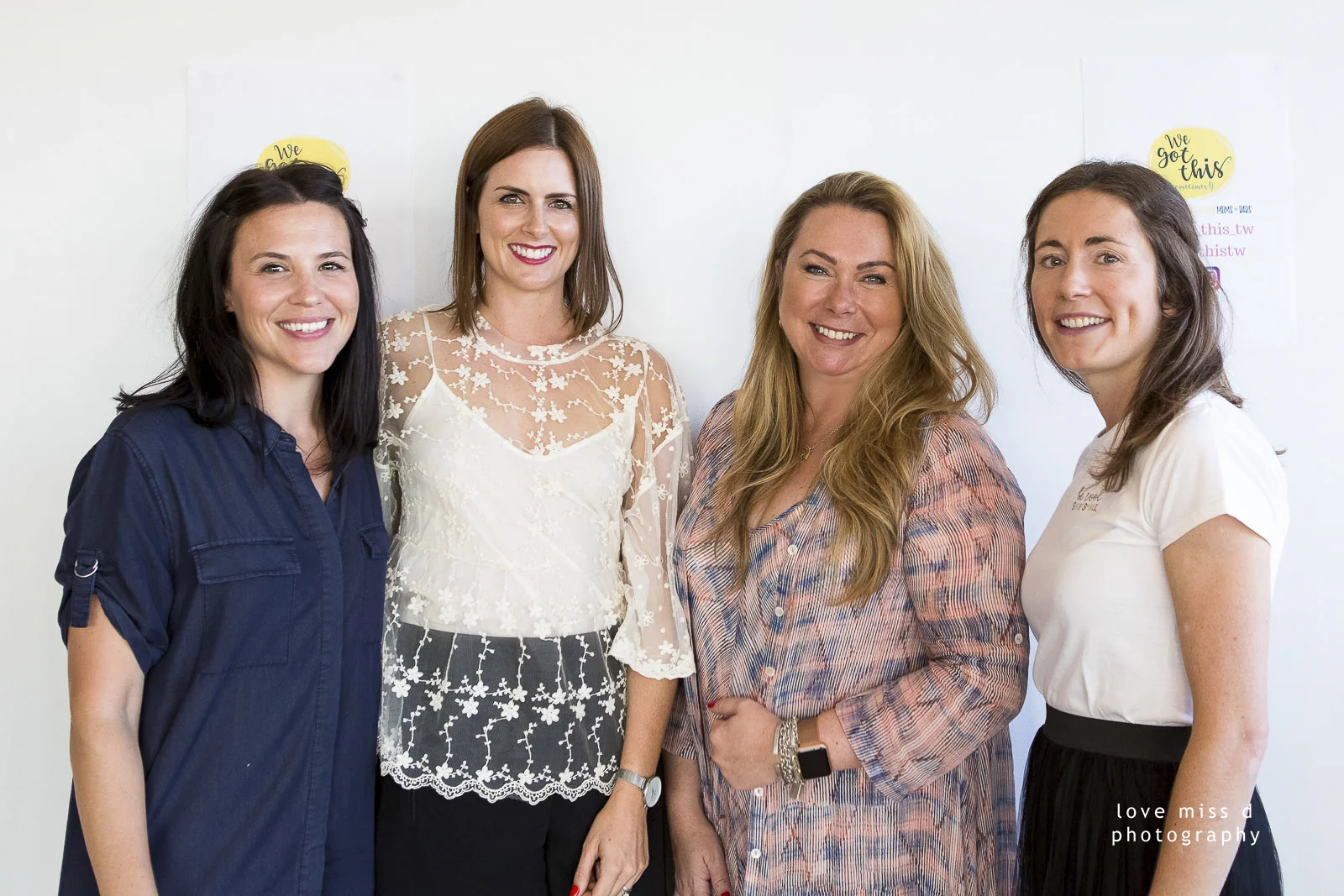 Steph Douglas, Sophie Rogers, Holly Tucker, Lydia Rogers, photo by Love Miss D