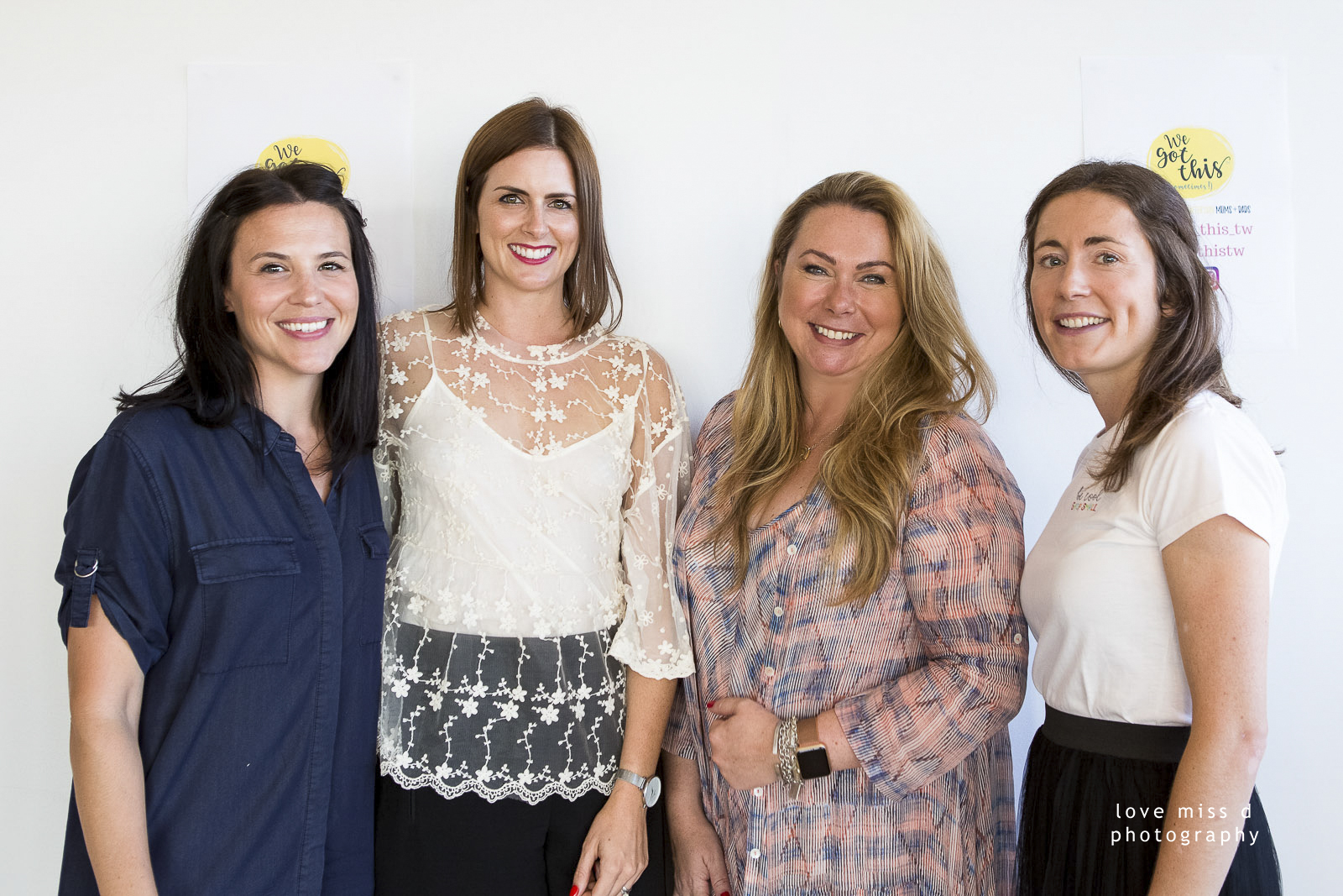 Steph Douglas, Sophie, Holly Tucker and Lydia