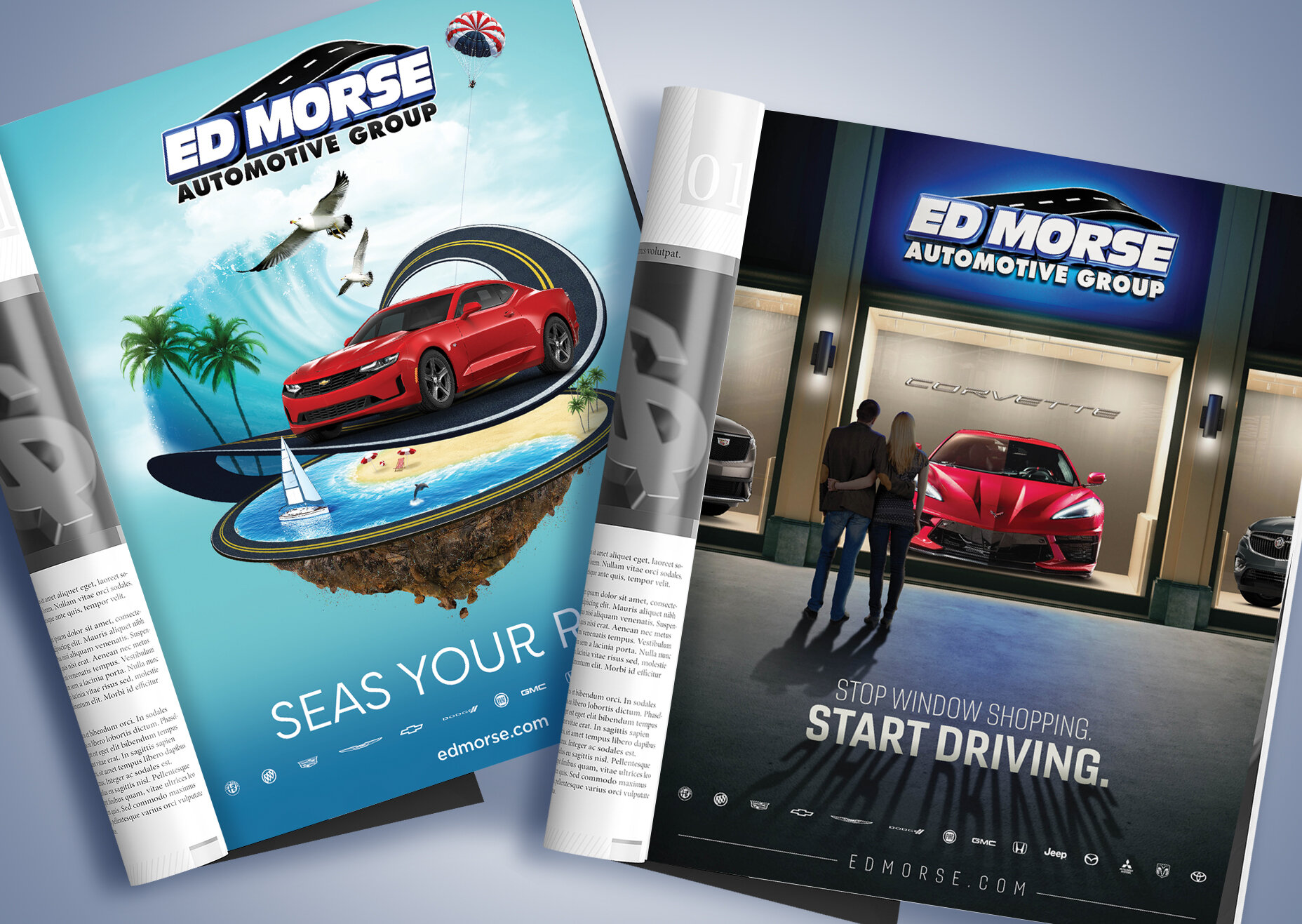 Ed Morse Print Ads