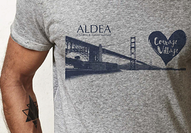 ALDEA Courage Village Logo Design