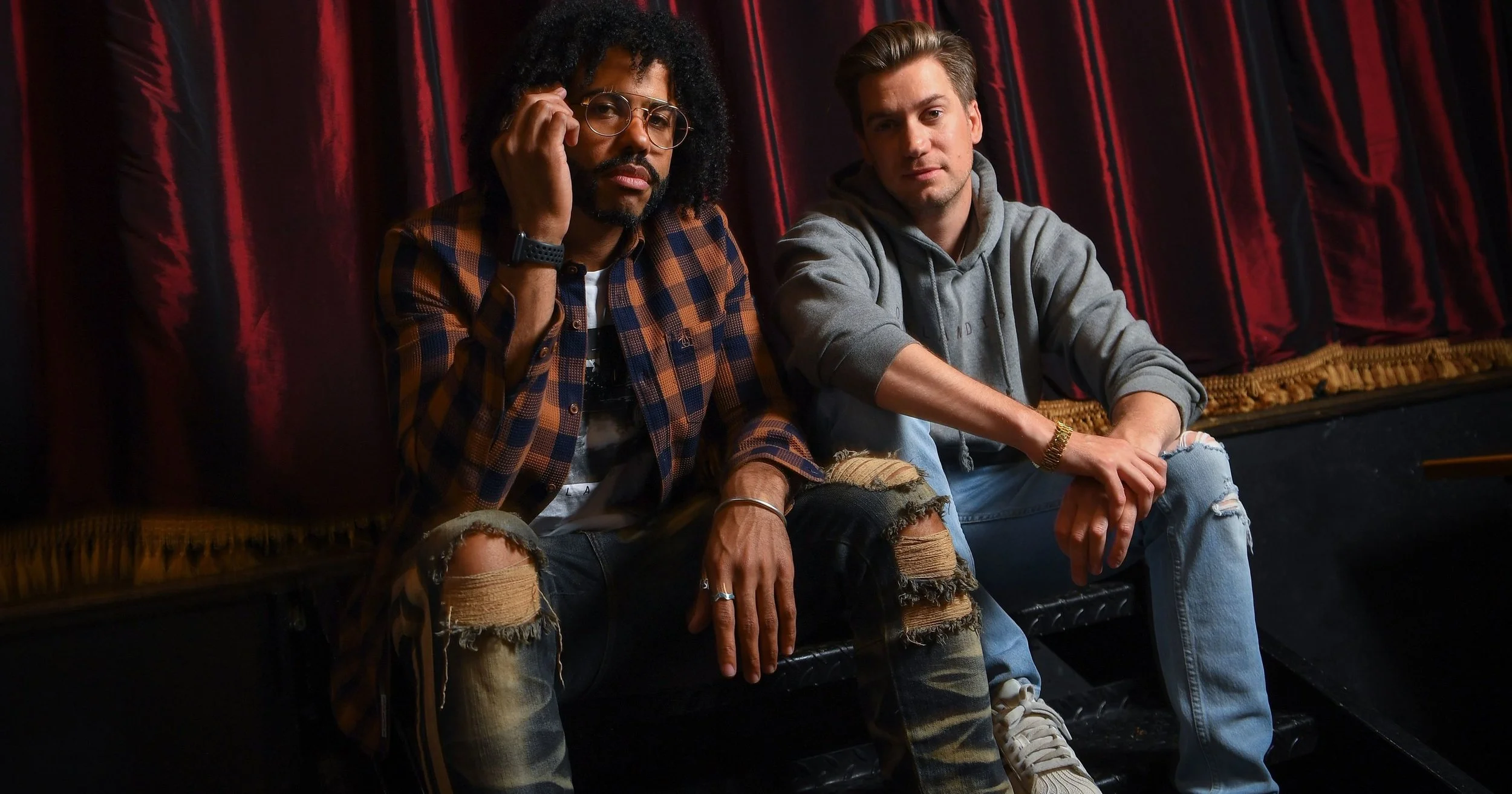 The brilliant minds behind the film, Daveed Diggs & Rafael Casal.
