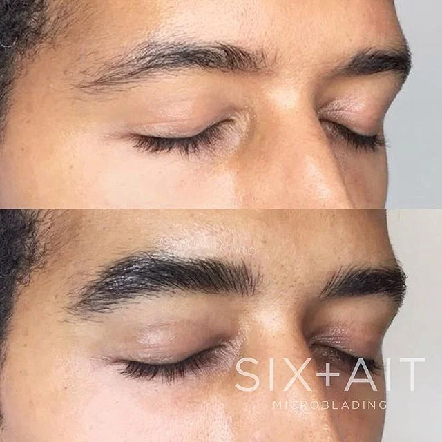A little enhancement never hurt anyone #GUYBROWS
Procedure: Microblading 
Artist: Jessie @browsbyjessie.sa