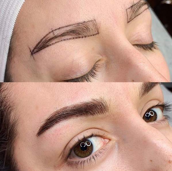 3d And 6d Microblading Eyebrow Embroidery For Different Skin Tones Six Ait
