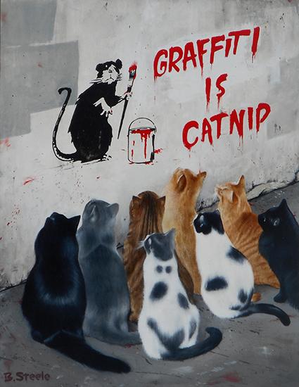 Graffiti is Catnip