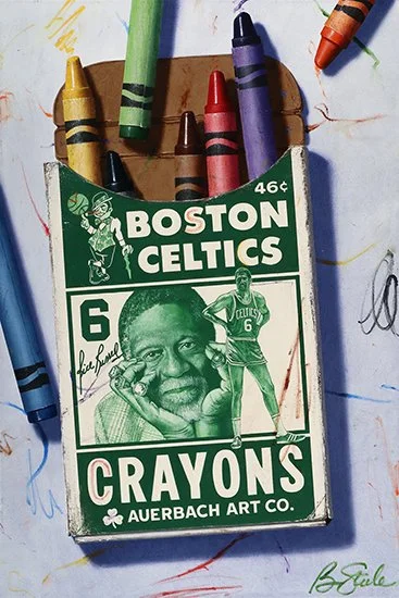 Celtics Crayons: Russell