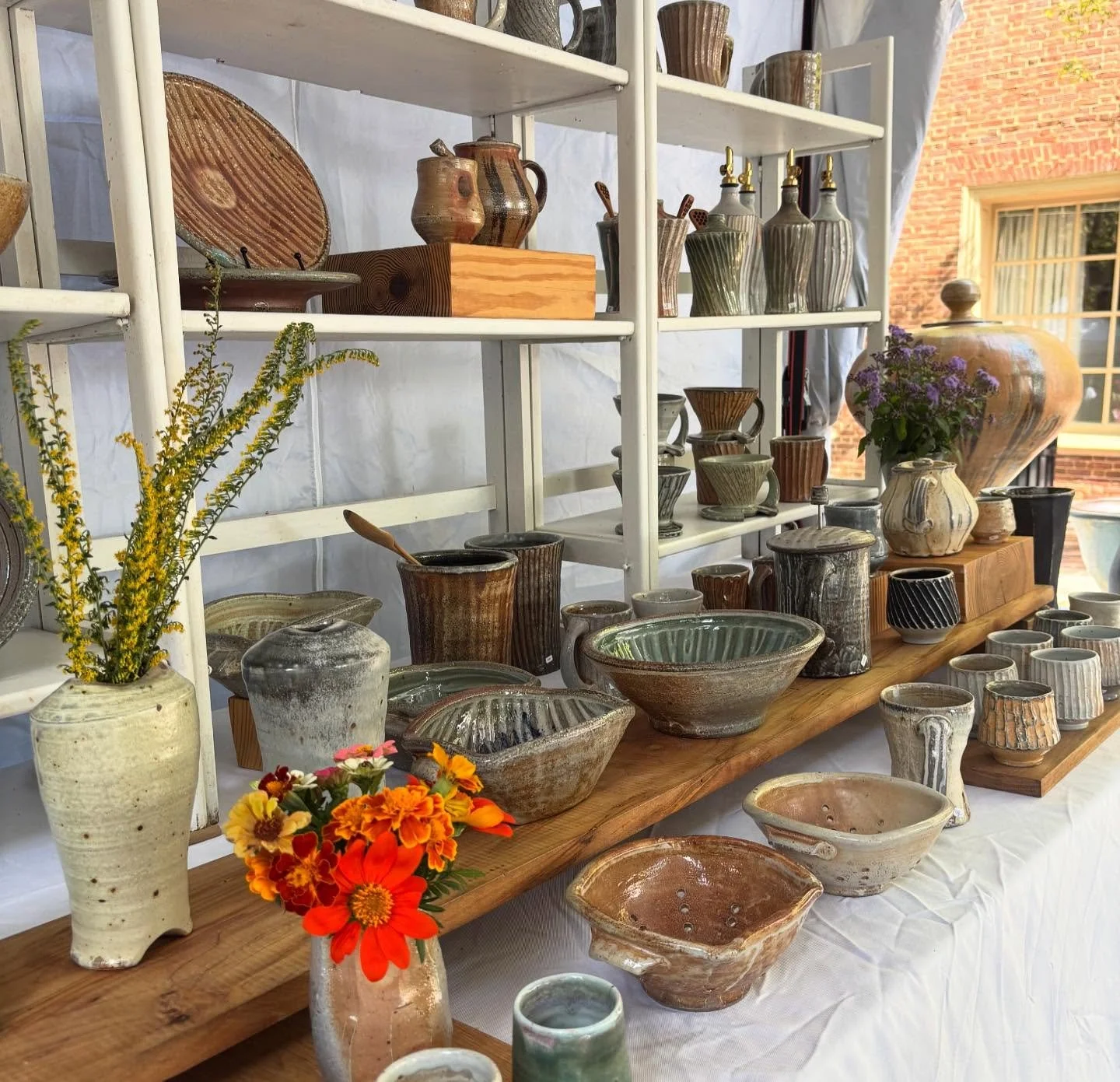 CenterFest day two is on, and the weather is beautiful!

@durham_arts #durham #pottery