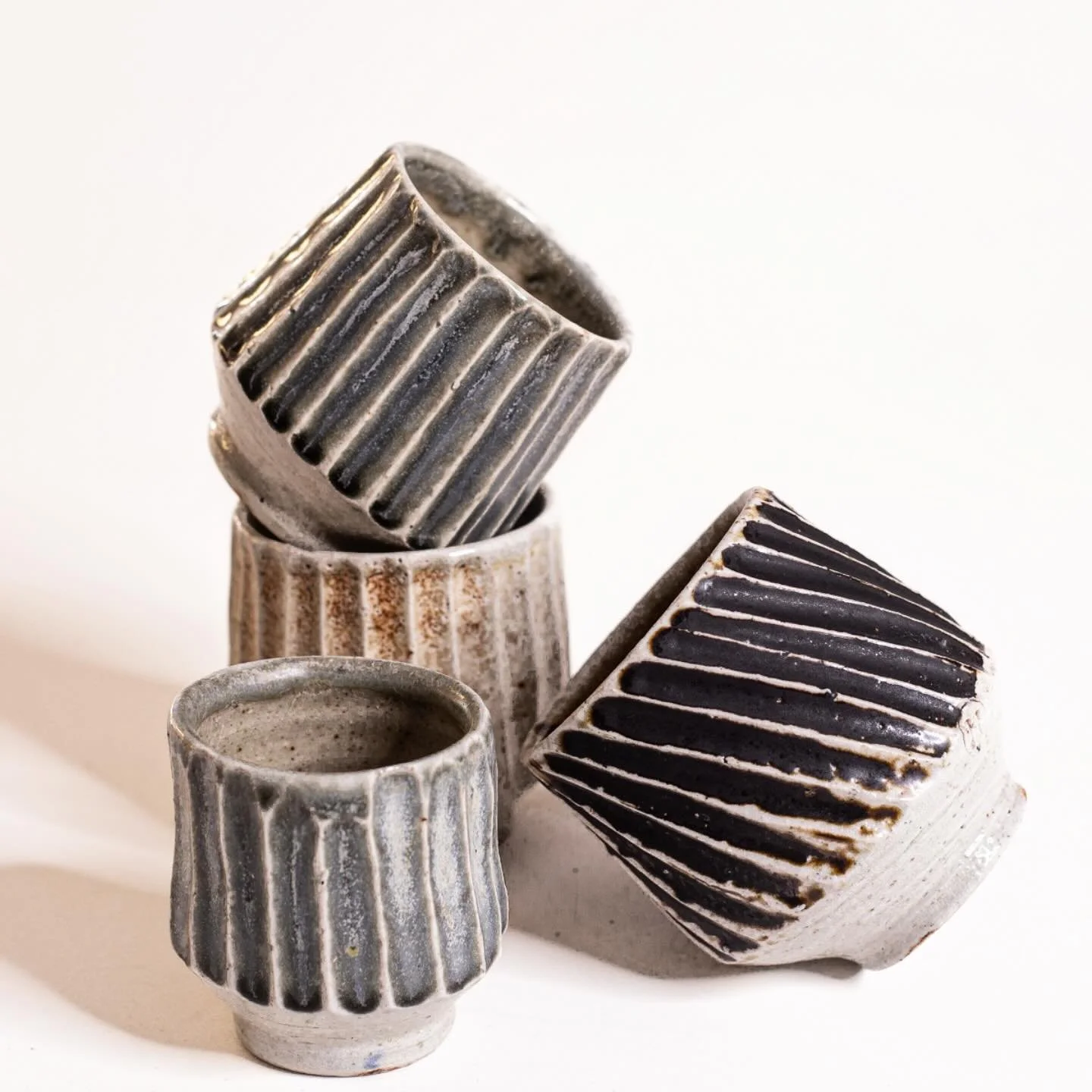 I&rsquo;m packing up pots today for @pottersmarketatthemint this weekend! If you&rsquo;re in Charlotte, hope to see you there!

#charlotte #madeinnc #pottery #sodafired #teabowl #tealover