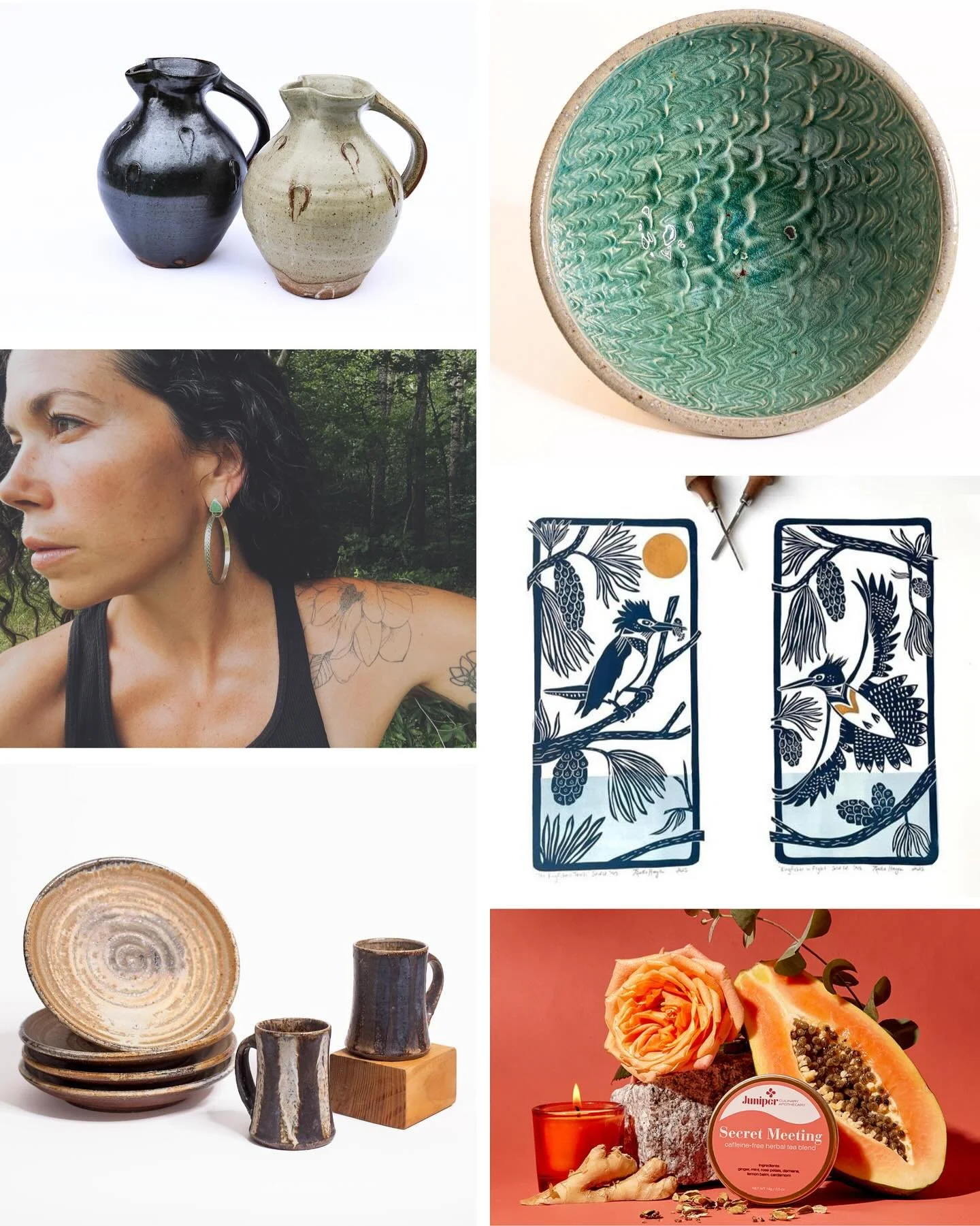 Our Autumn Opening is this weekend! Featuring wheel thrown pottery, handmade jewelry, block prints, and farm-fresh teas and honey from local makers. 

Saturday, November 8 | 10-5
Sunday, November 9 | 12-5

2514 University Drive, Durham.