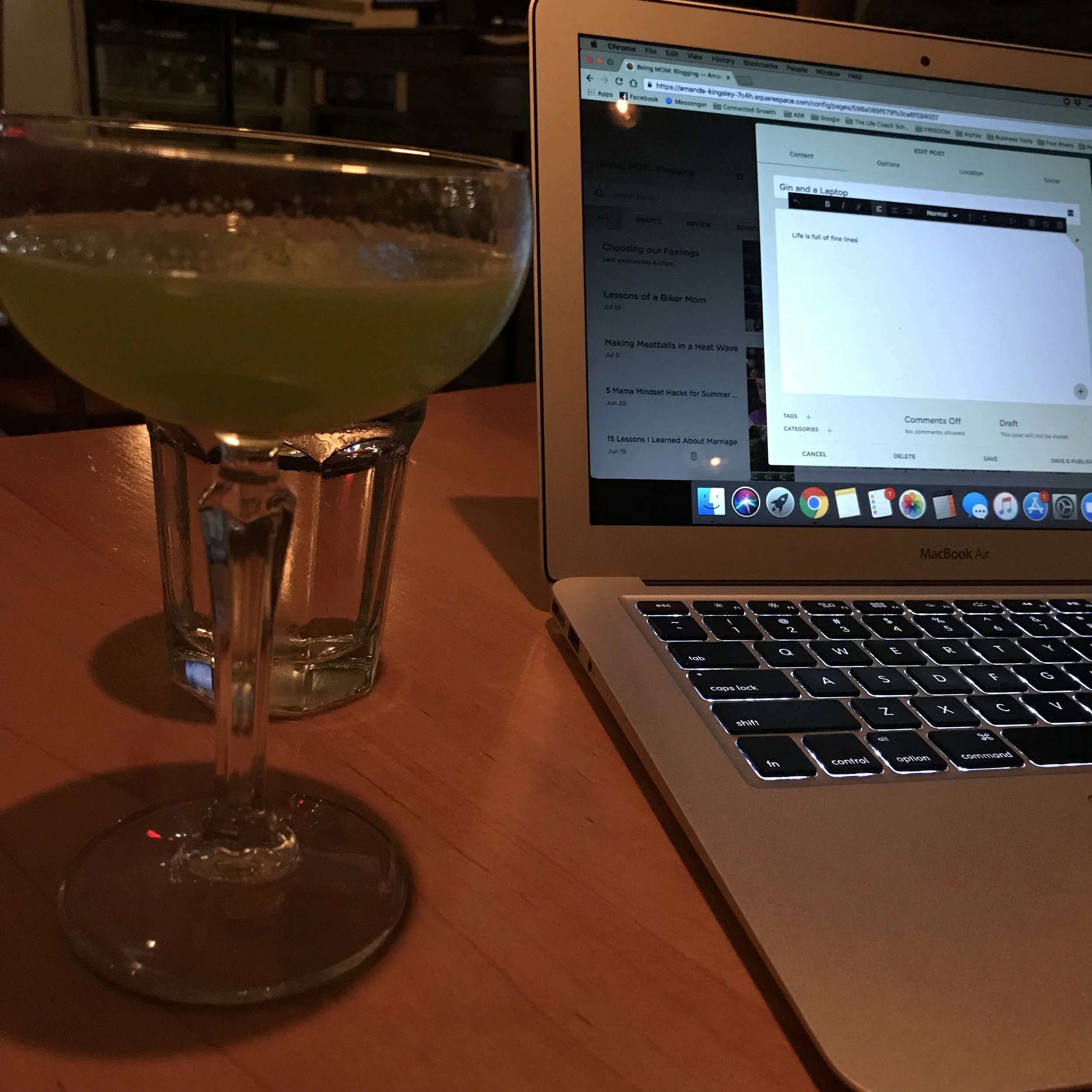Gin, Teens, and a Laptop