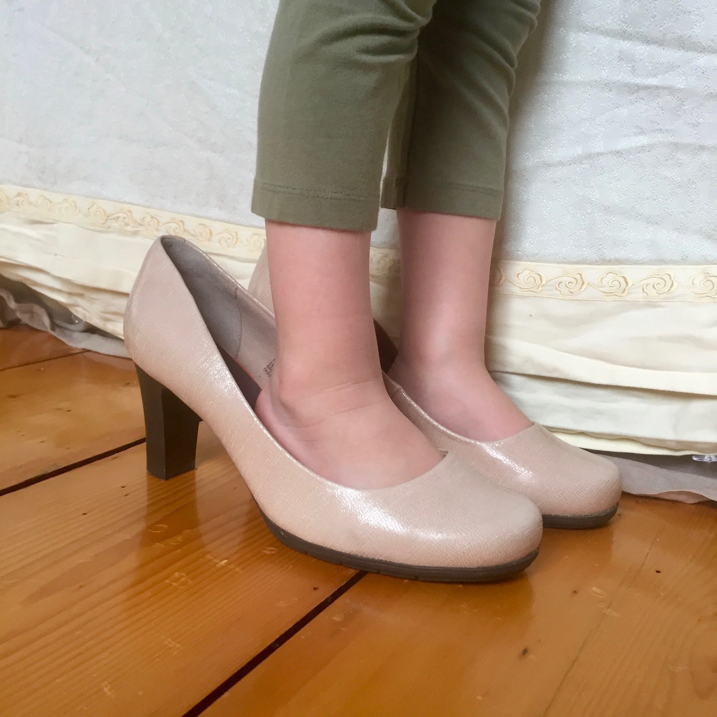 I filled the shoes