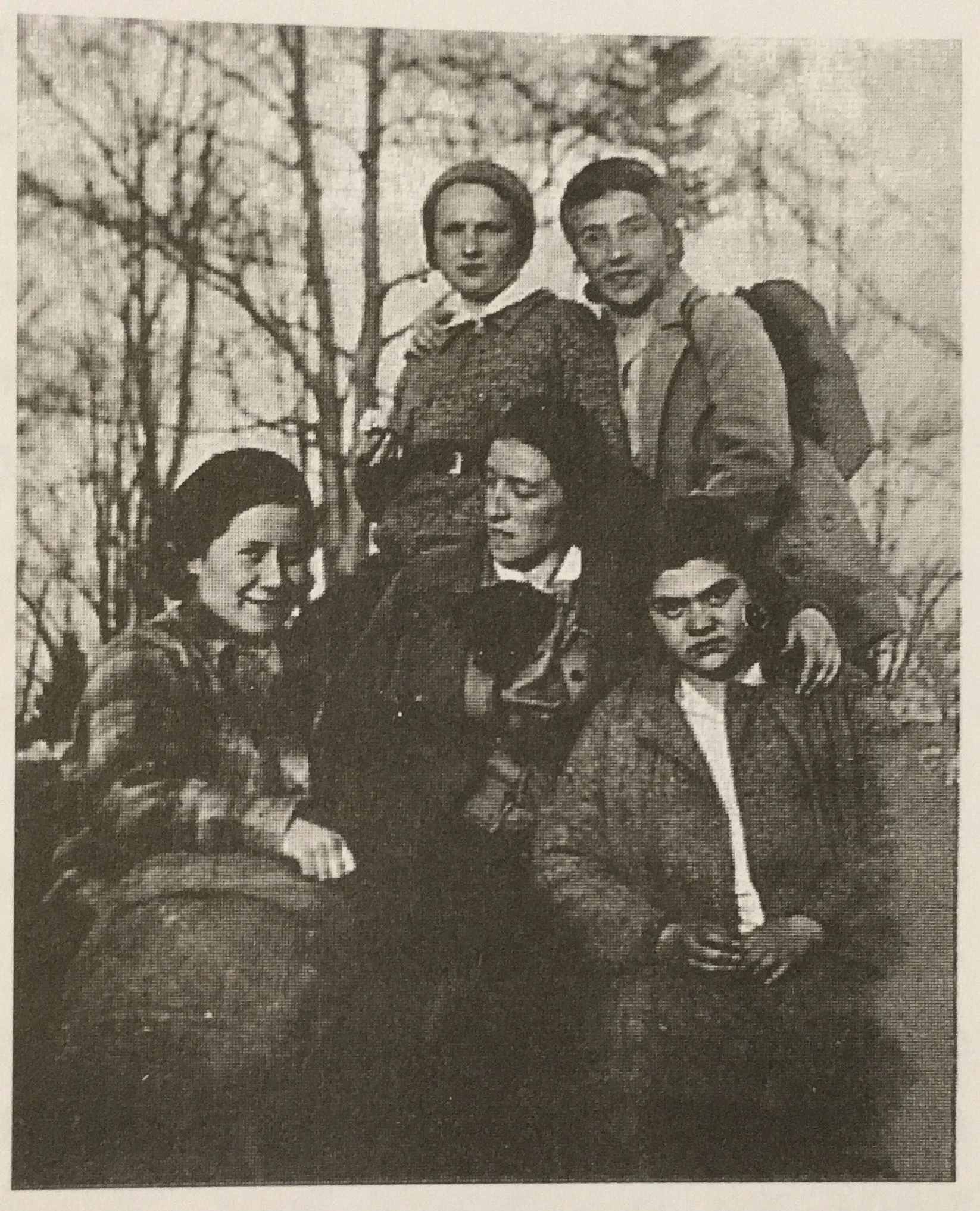 A group of Bais Yaakov Teachers, Notice How young these women are (Photo Taken from Carry Me In Your Heart, the Life And Legacy of Sarah Schenirer)