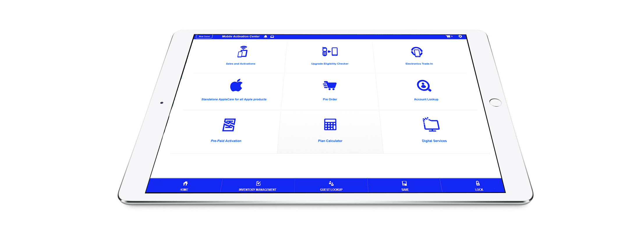 The Marketplace Cloud™ | The Point of Sale (POS) system that is tailor-made for the sale of connected products and services at the point of purchase.