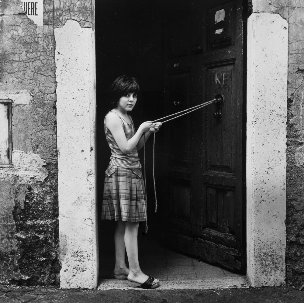 Girl in Doorway