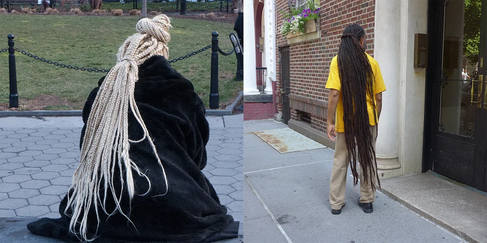 White Dreads/Brown Dreads