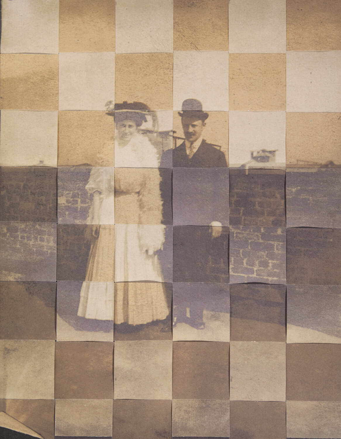 EWallenstein-Joe & Martha on the Roof 1905.jpg