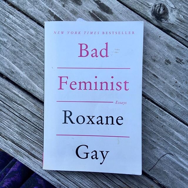The essays in this book become more and more prescient and relevant #roxanegay #badfeminist #blacklives #womensrights #greatwriting