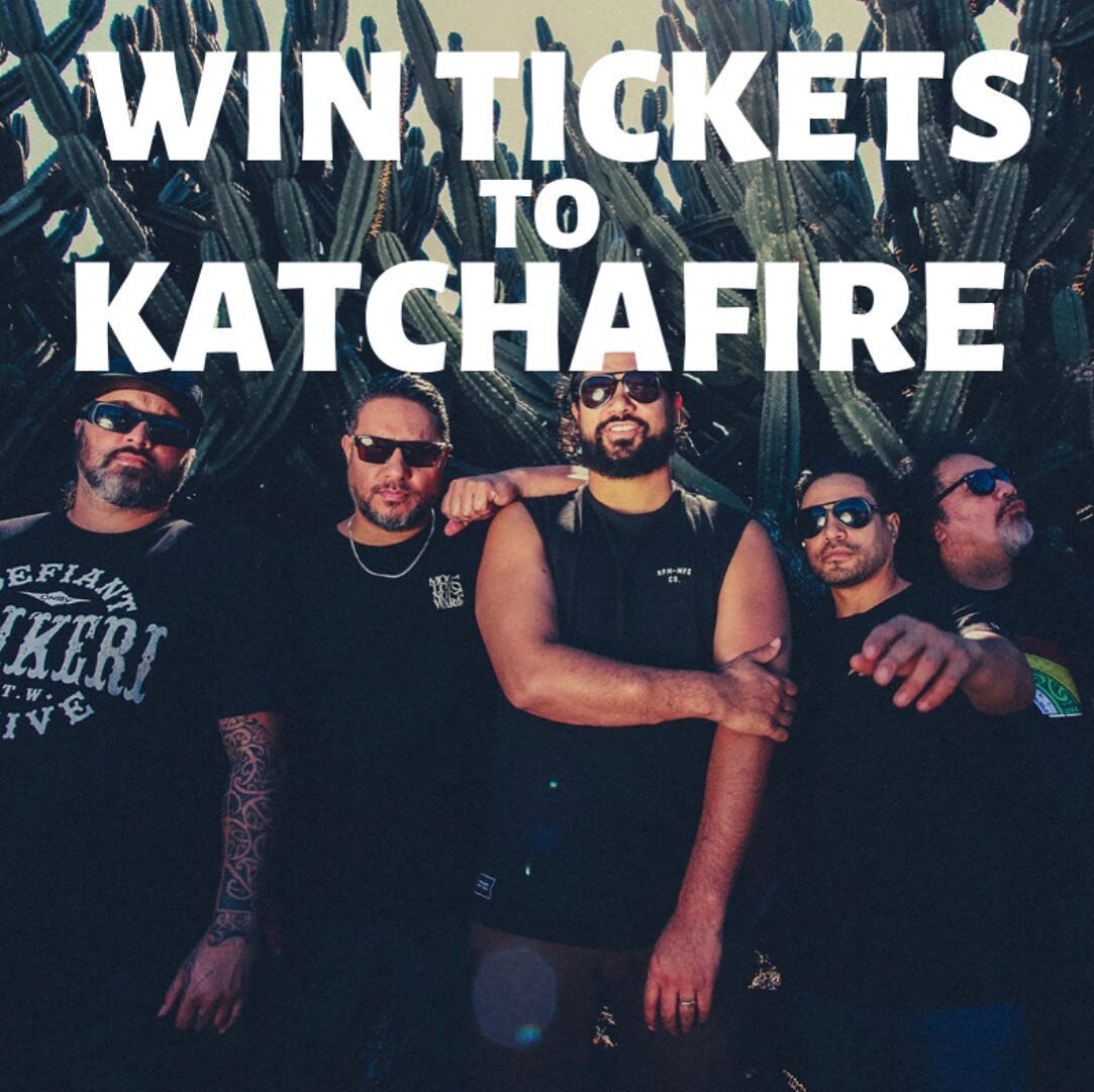 Go and check out our Facebook page to be in the chance to win 2x katchafire tickets! All instructions are on the post!