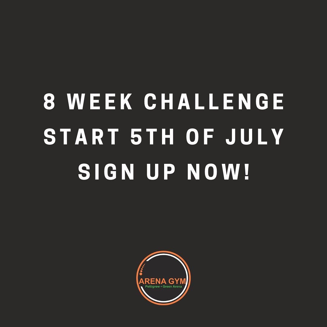 Hi arena gym members 🔥

Do you need a bit of kick start this winter? 🥶💪🏽

The 8 week challenge is back and this time we're doing things a little differently. 

With this challenge, its not all about how much weight you can lose. Its about us help