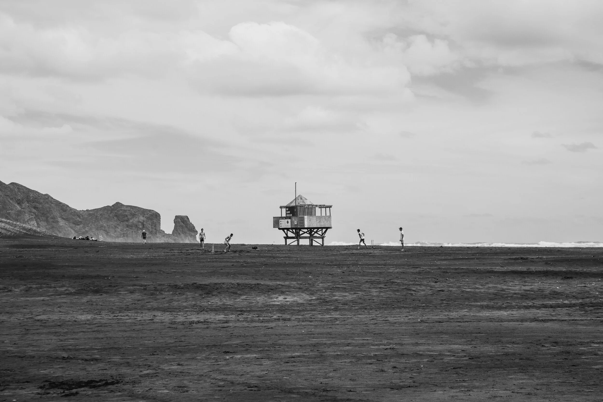 Bethells Beach Cricket 