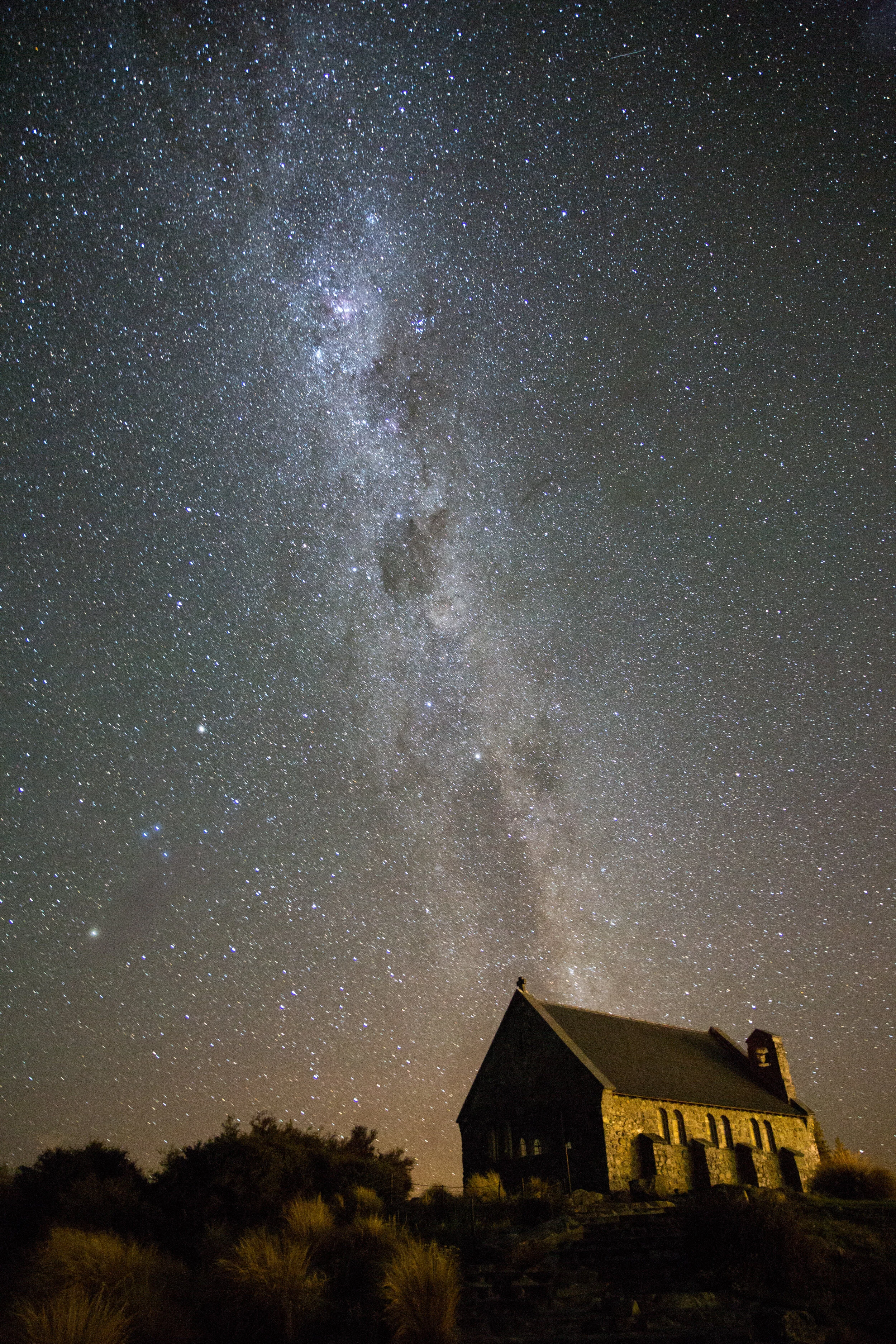 Church Under Stars