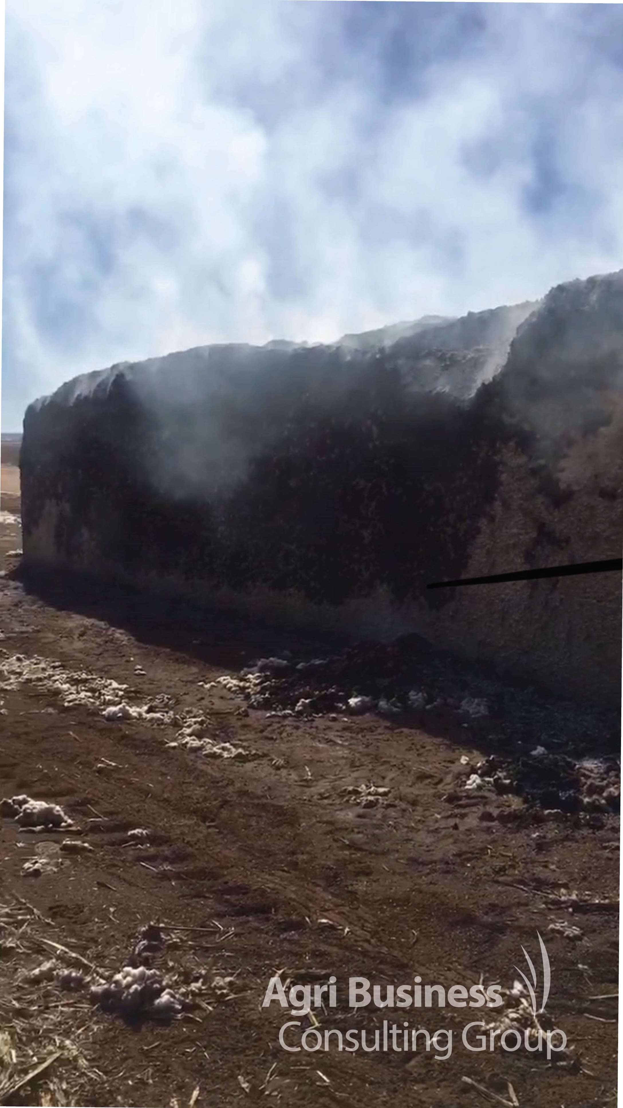 Cotton Module ignited from Cotton Picker Choke - Jondaryan, QLD