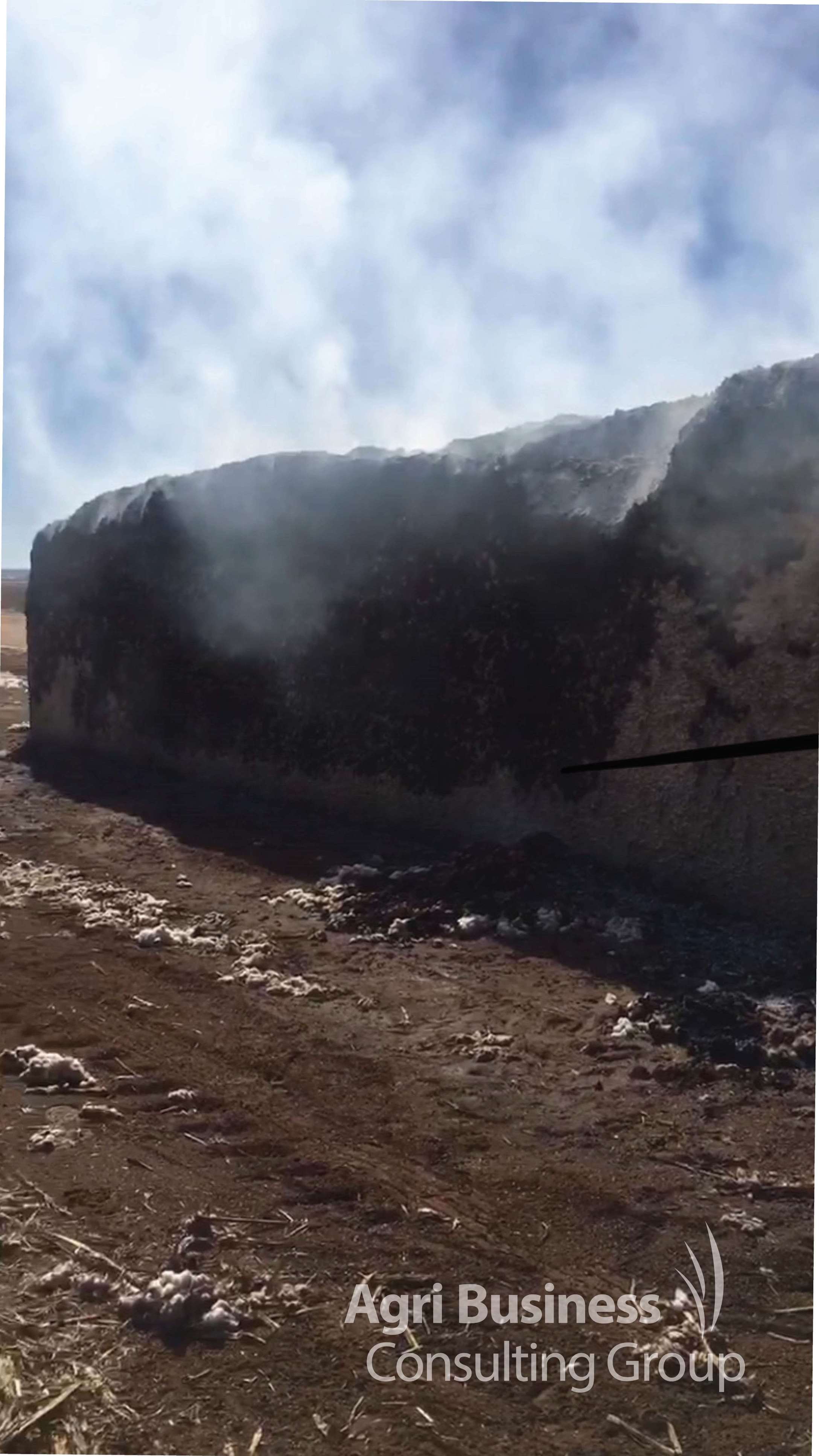  Cotton Module ignited from Cotton Picker Choke - Jondaryan, QLD 